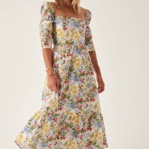 Reformation Cyprus Dress Countryside Size 10